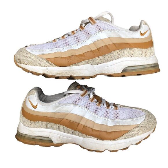 VINTAGE 2007 Nike Air Max 95 'Linen Zen' Size 9W - Picture 6 of 16